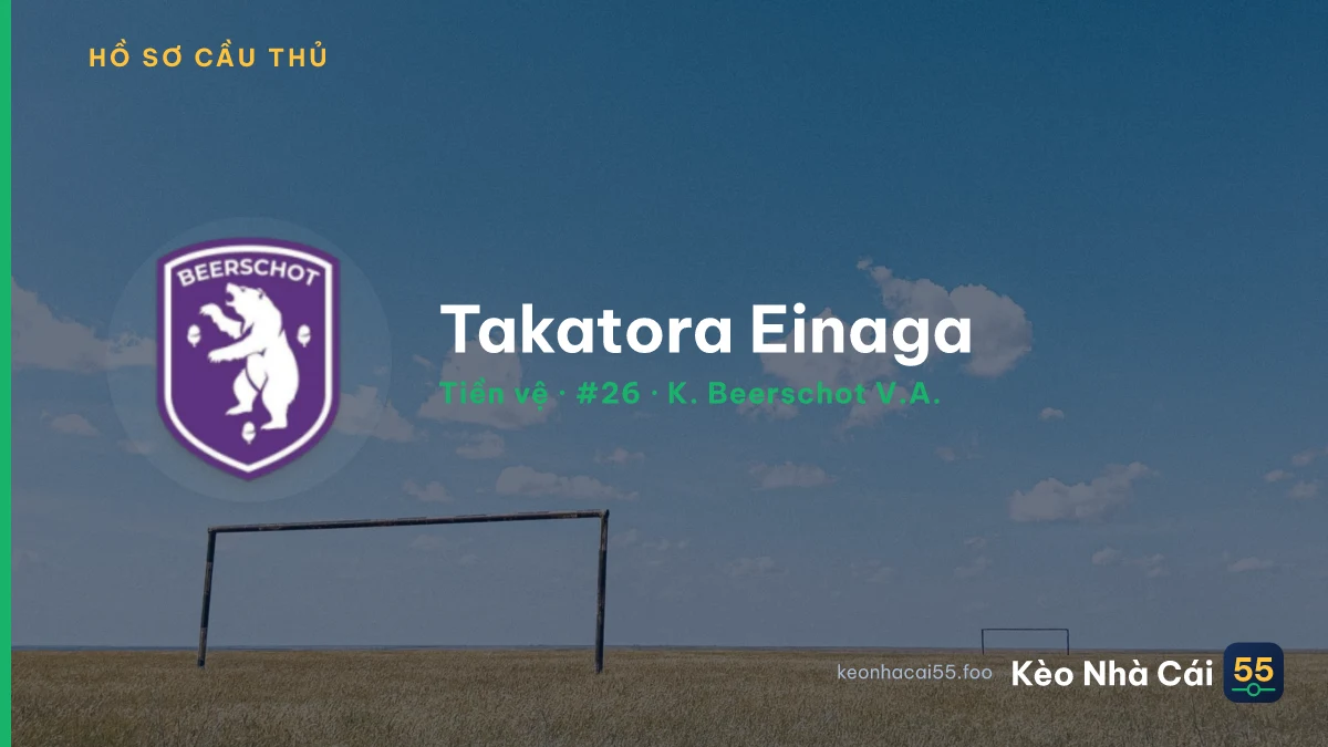 Takatora Einaga — K. Beerschot V.A.