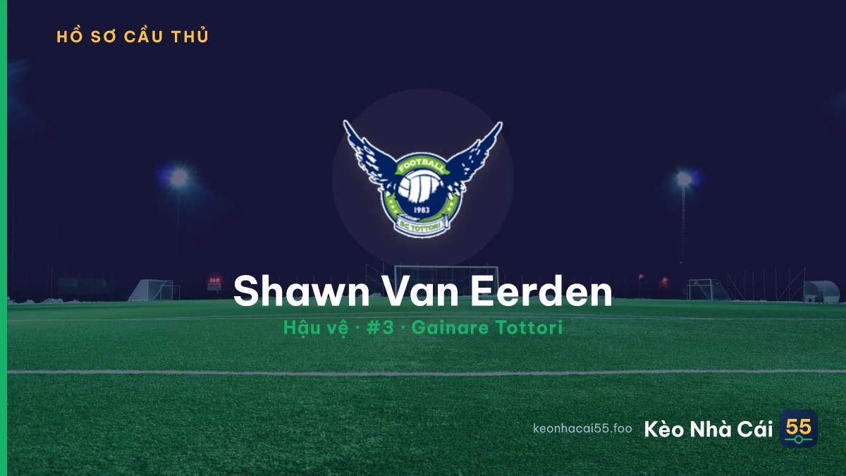 Shawn Van Eerden — Gainare Tottori