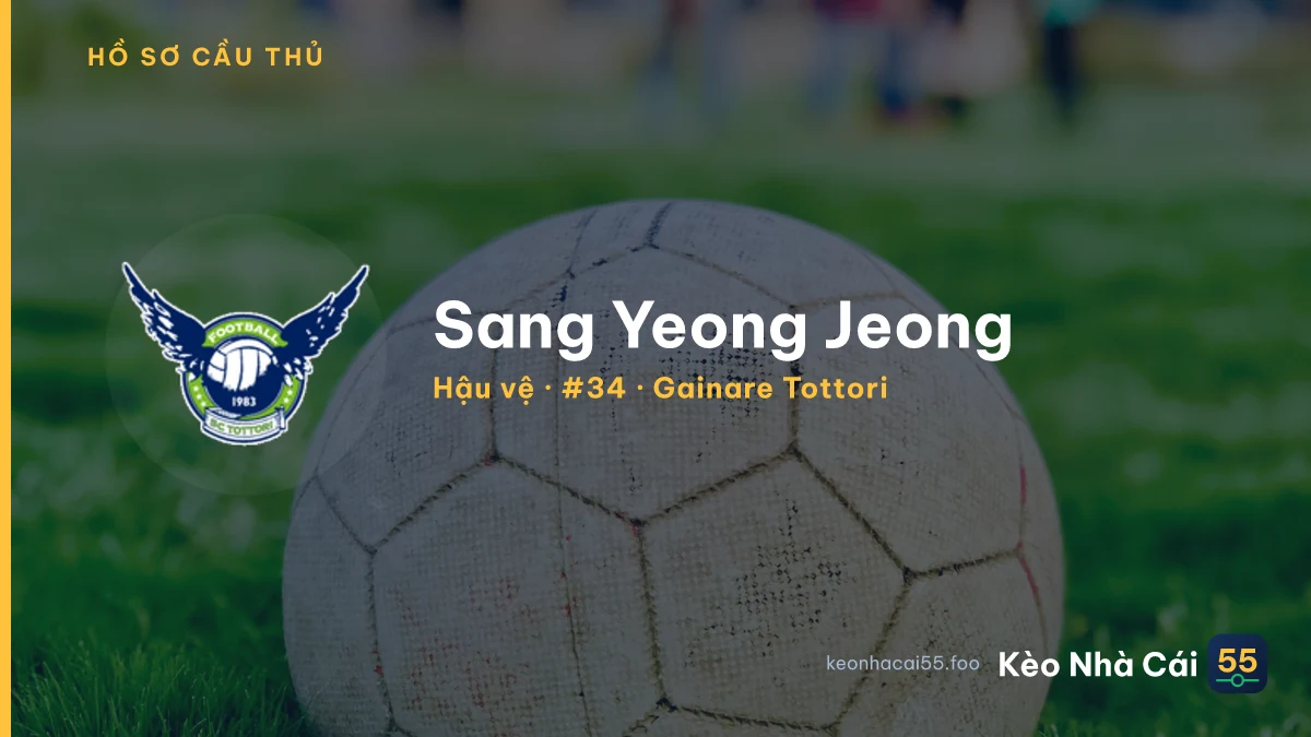 Sang Yeong Jeong — Gainare Tottori