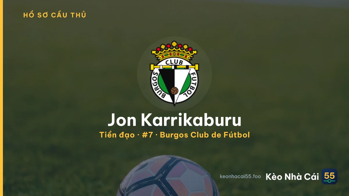 Jon Karrikaburu — Burgos Club de Fútbol