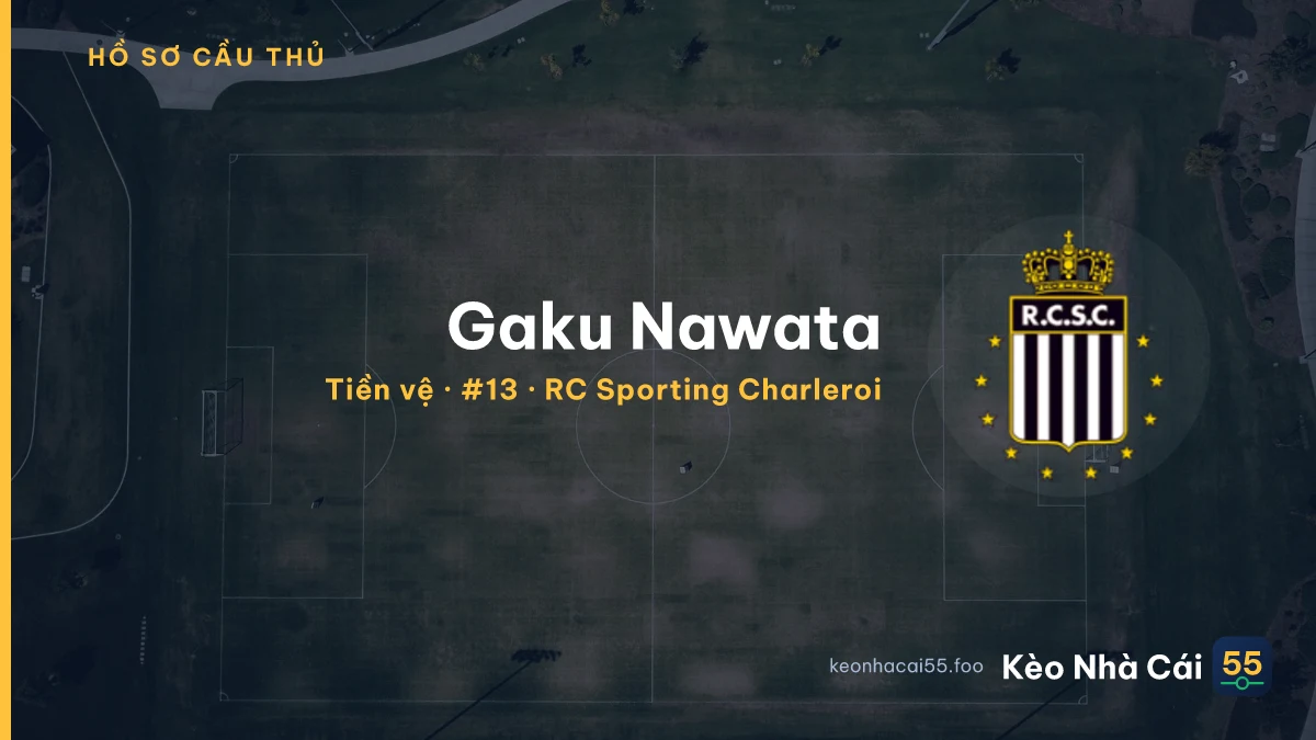 Gaku Nawata — RC Sporting Charleroi