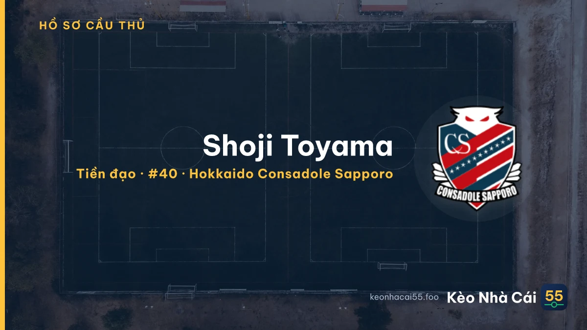 Shoji Toyama — Hokkaido Consadole Sapporo