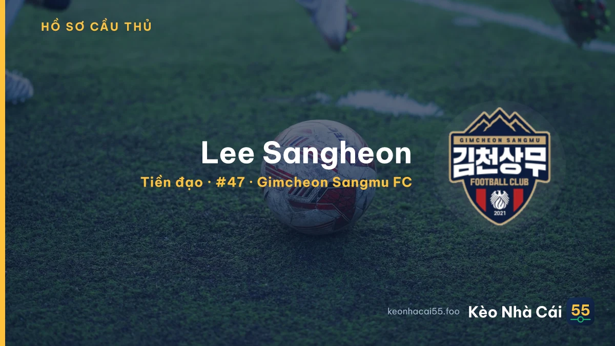 Lee Sangheon — Gimcheon Sangmu FC