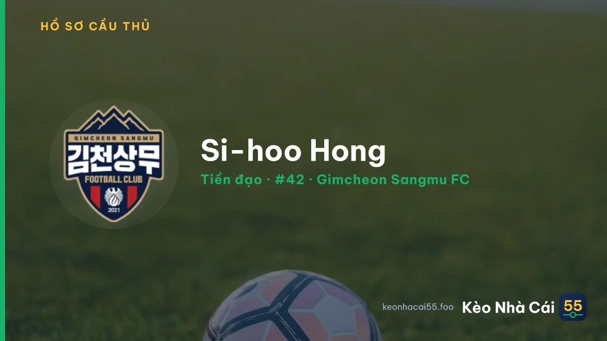 Si-hoo Hong — Gimcheon Sangmu FC
