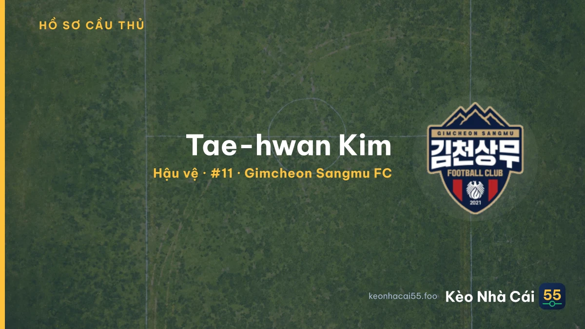 Tae-hwan Kim — Gimcheon Sangmu FC