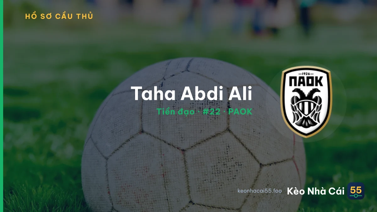 Taha Abdi Ali — PAOK