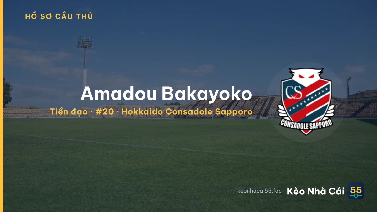 Amadou Bakayoko — Hokkaido Consadole Sapporo