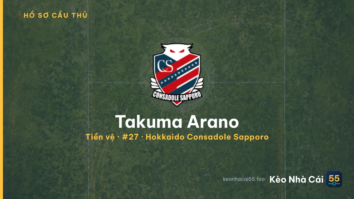 Takuma Arano — Hokkaido Consadole Sapporo
