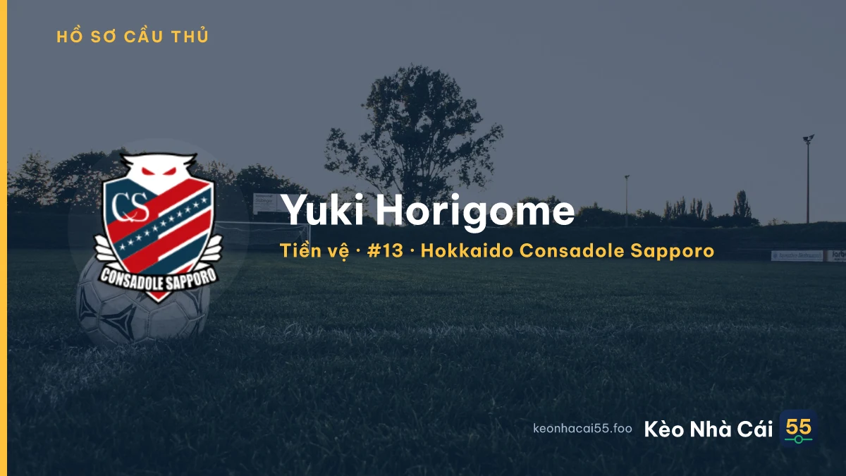 Yuki Horigome — Hokkaido Consadole Sapporo