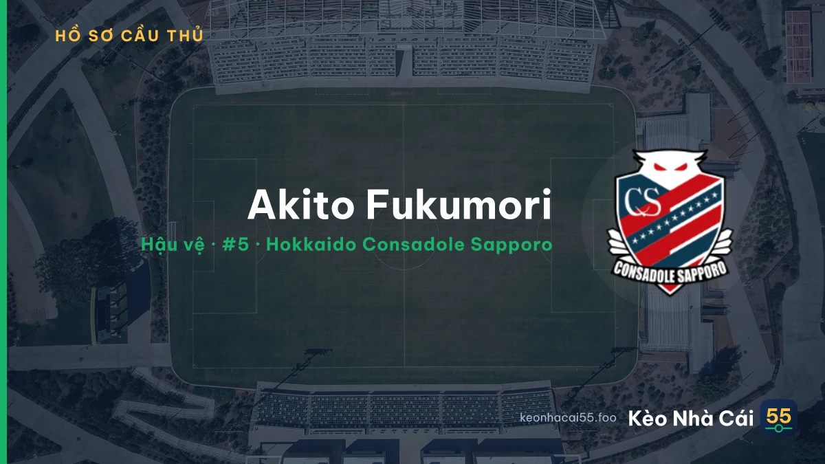 Akito Fukumori — Hokkaido Consadole Sapporo