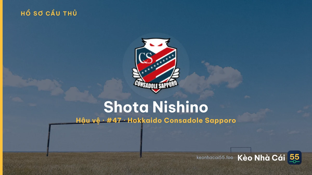 Shota Nishino — Hokkaido Consadole Sapporo