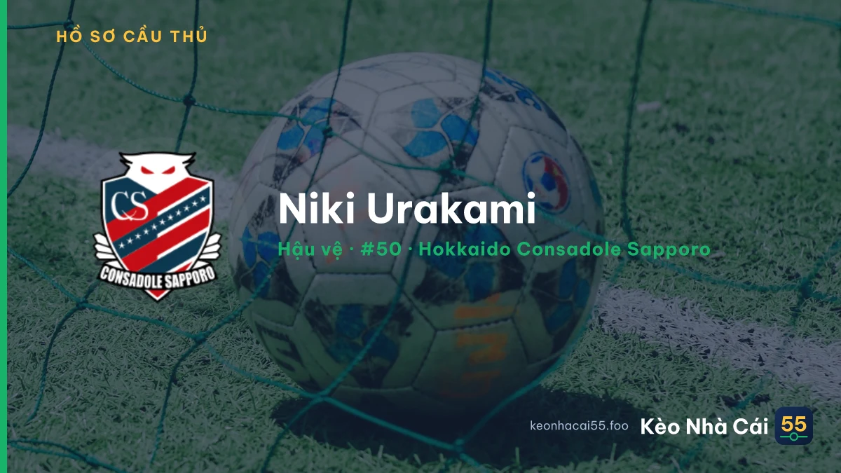 Niki Urakami — Hokkaido Consadole Sapporo