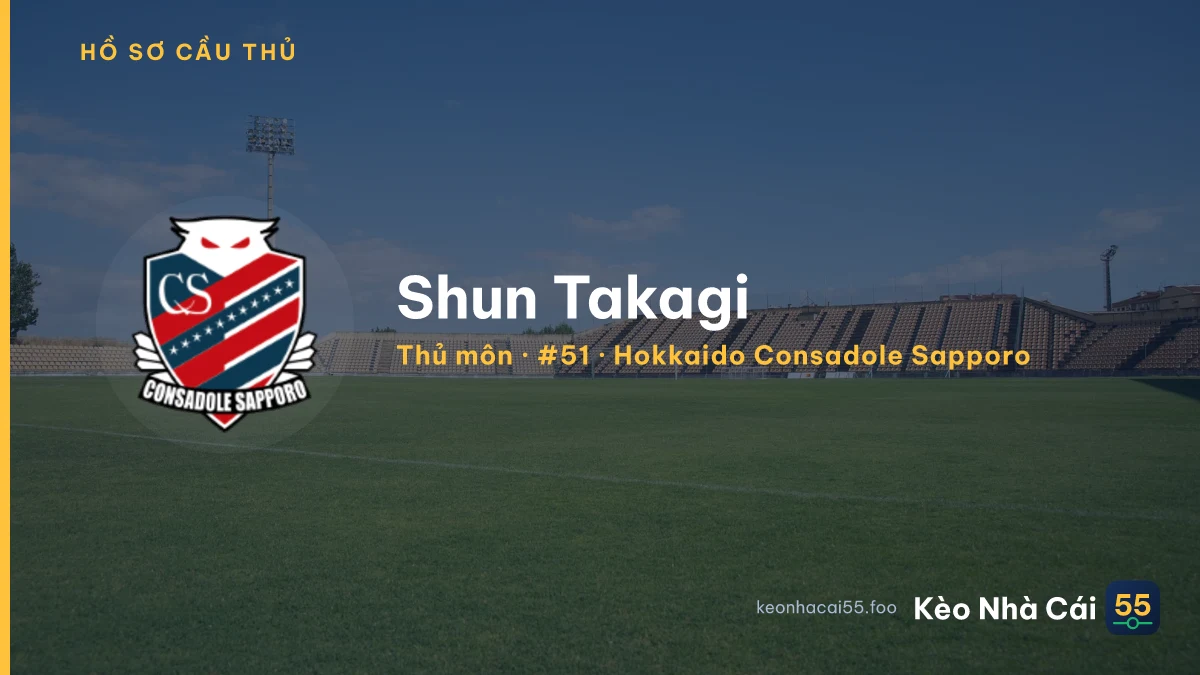 Shun Takagi — Hokkaido Consadole Sapporo