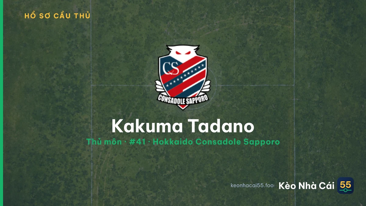 Kakuma Tadano — Hokkaido Consadole Sapporo