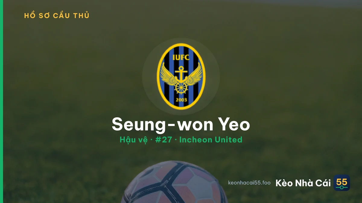 Seung-won Yeo — Incheon United