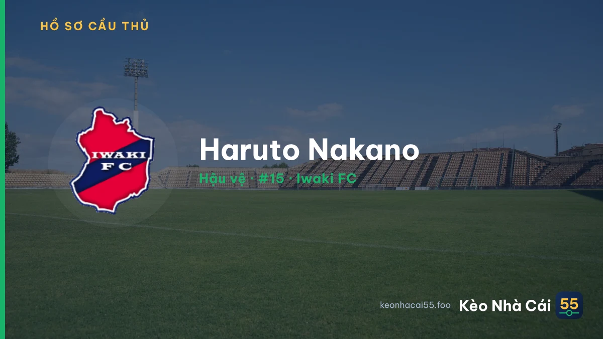 Haruto Nakano — Iwaki FC