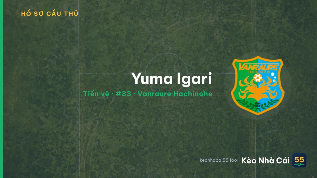 Yuma Igari — Vanraure Hachinohe