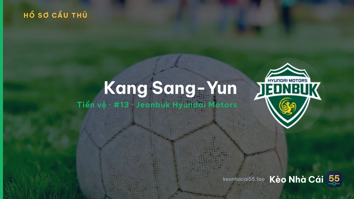 Kang Sang-Yun — Jeonbuk Hyundai Motors