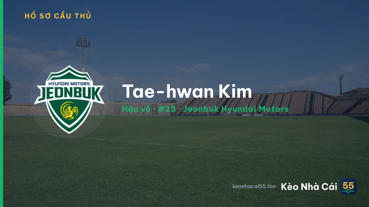 Tae-hwan Kim — Jeonbuk Hyundai Motors