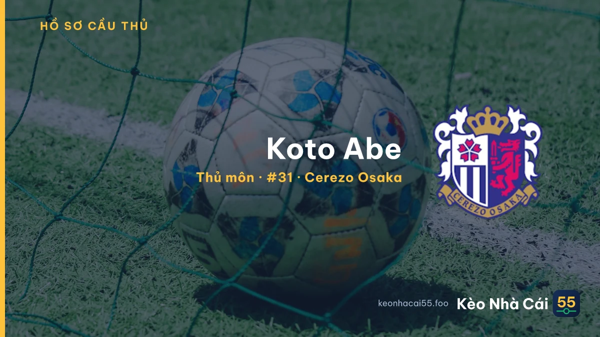 Koto Abe — Cerezo Osaka