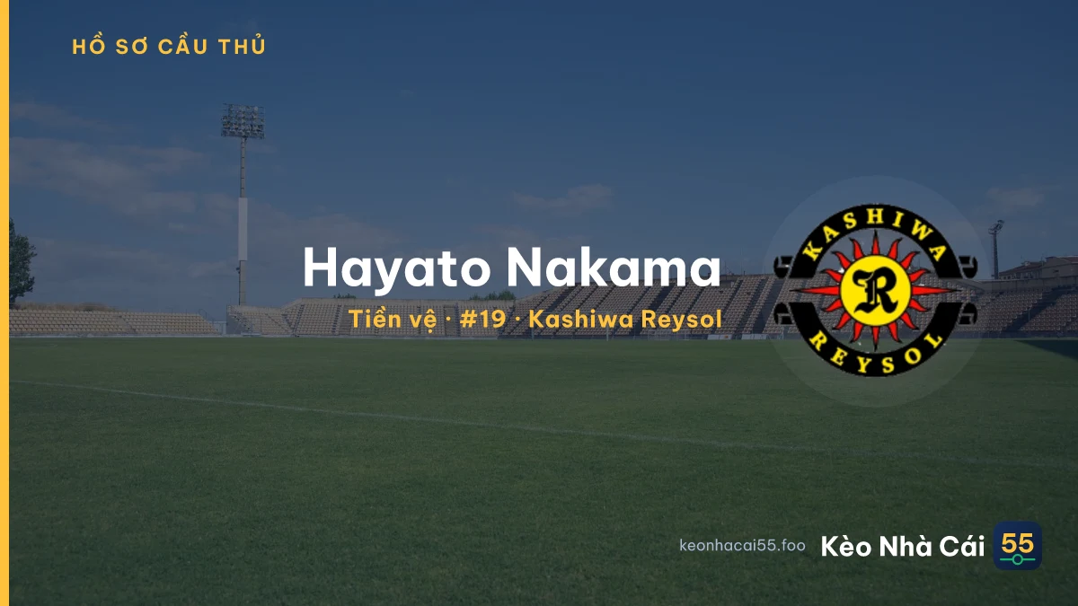 Hayato Nakama — Kashiwa Reysol