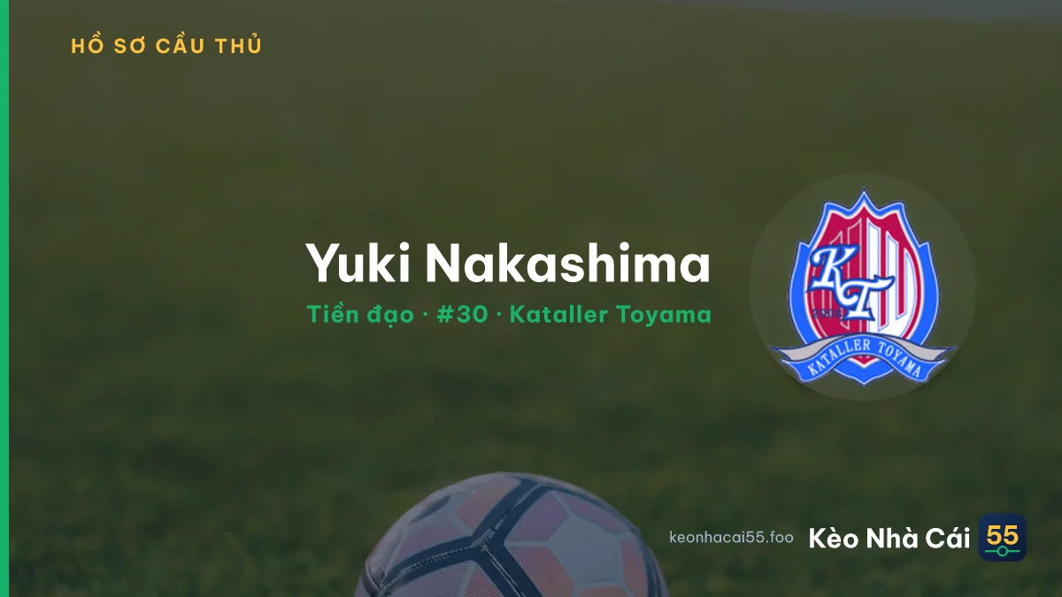 Yuki Nakashima — Kataller Toyama