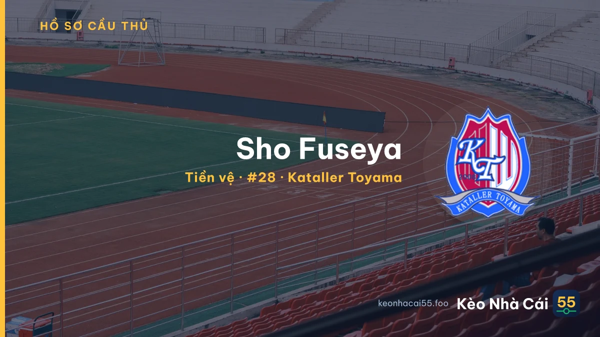 Sho Fuseya — Kataller Toyama