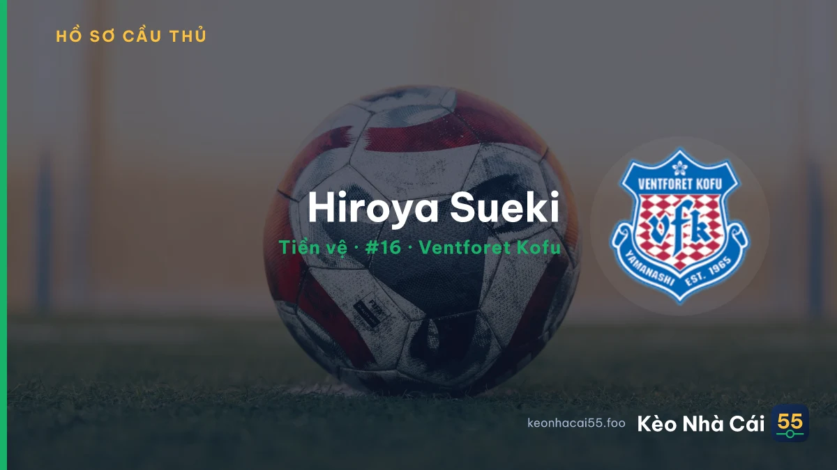 Hiroya Sueki — Ventforet Kofu