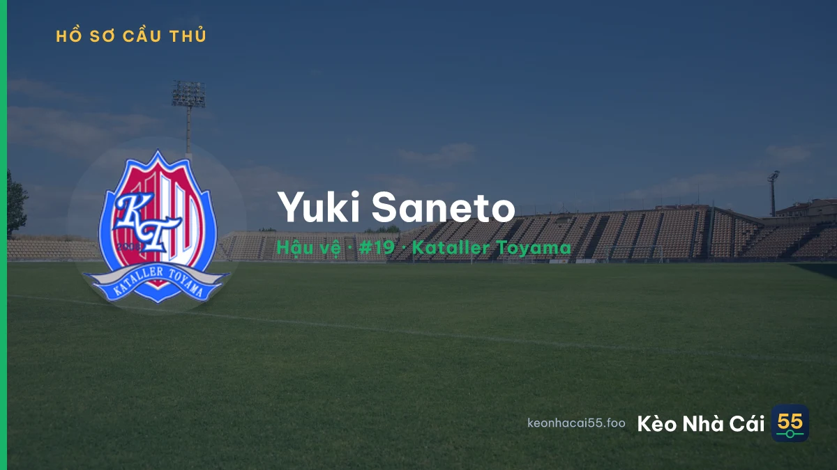 Yuki Saneto — Kataller Toyama