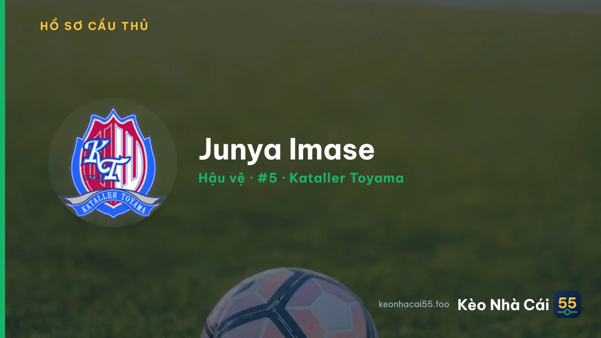 Junya Imase — Kataller Toyama