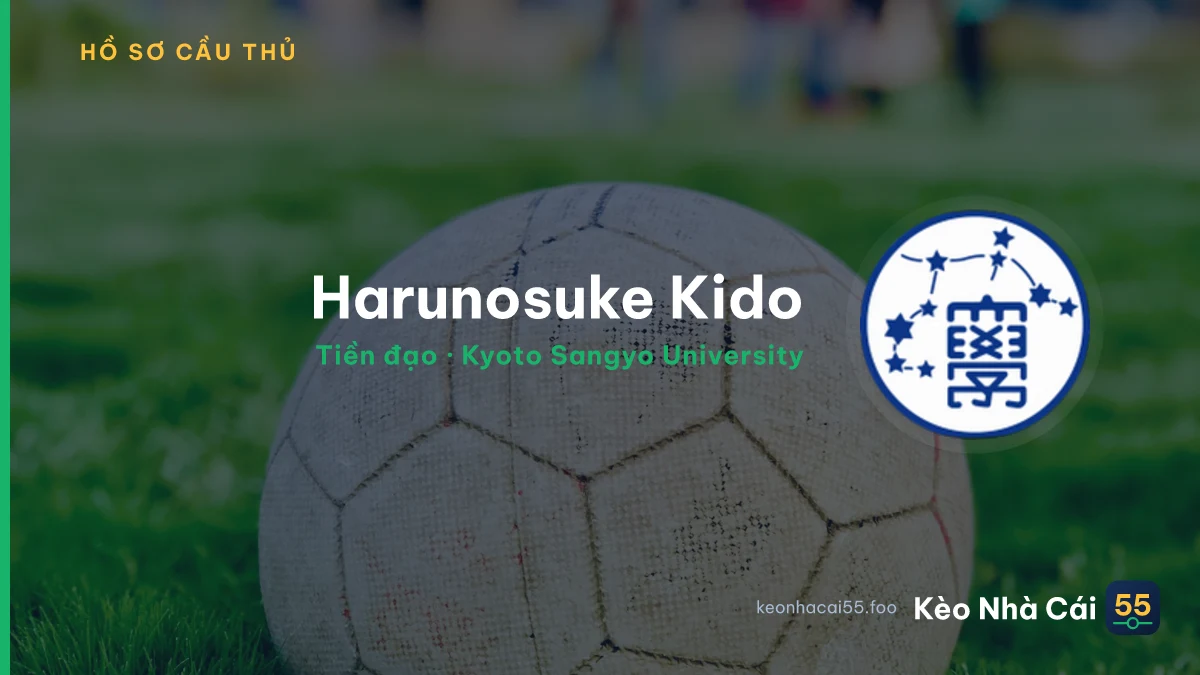 Harunosuke Kido — Kyoto Sangyo University