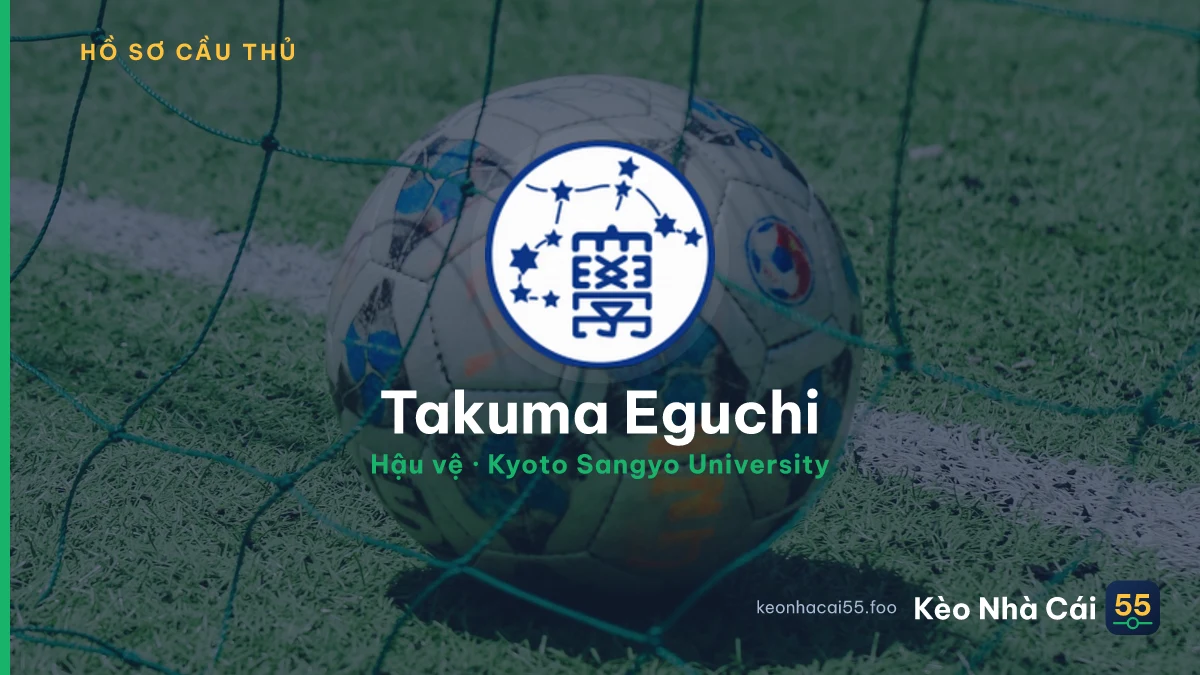 Takuma Eguchi — Kyoto Sangyo University