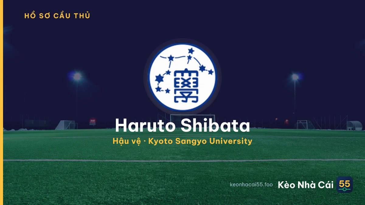 Haruto Shibata — Kyoto Sangyo University