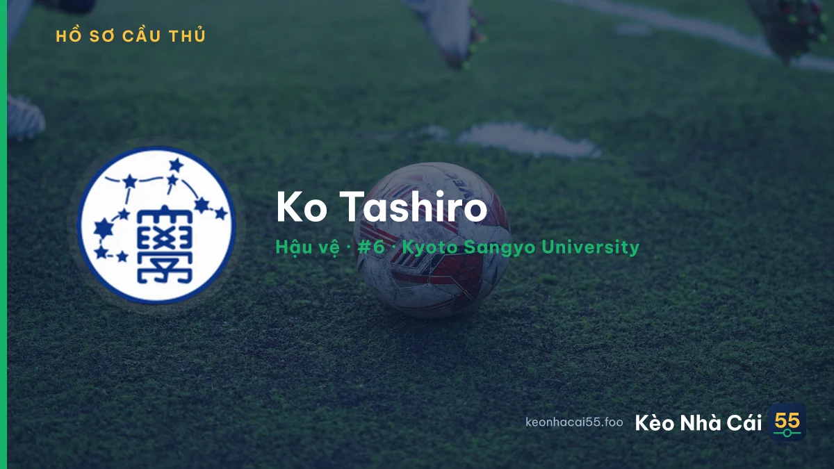 Ko Tashiro — Kyoto Sangyo University
