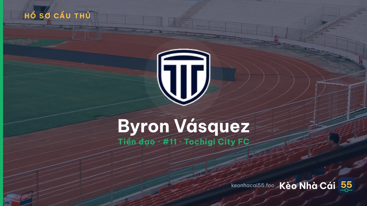 Byron Vásquez — Tochigi City FC