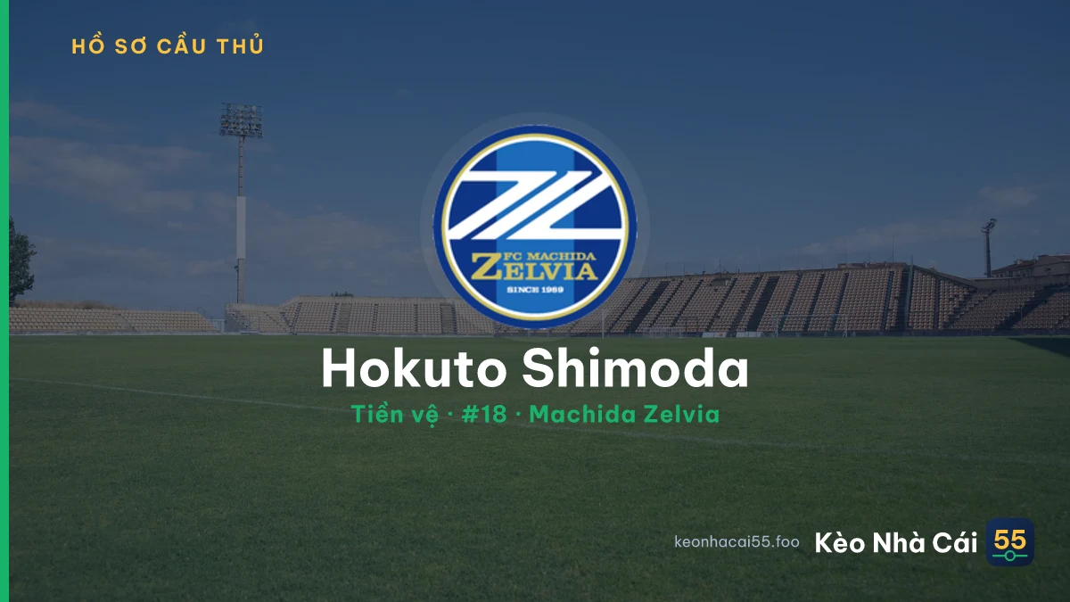 Hokuto Shimoda — Machida Zelvia