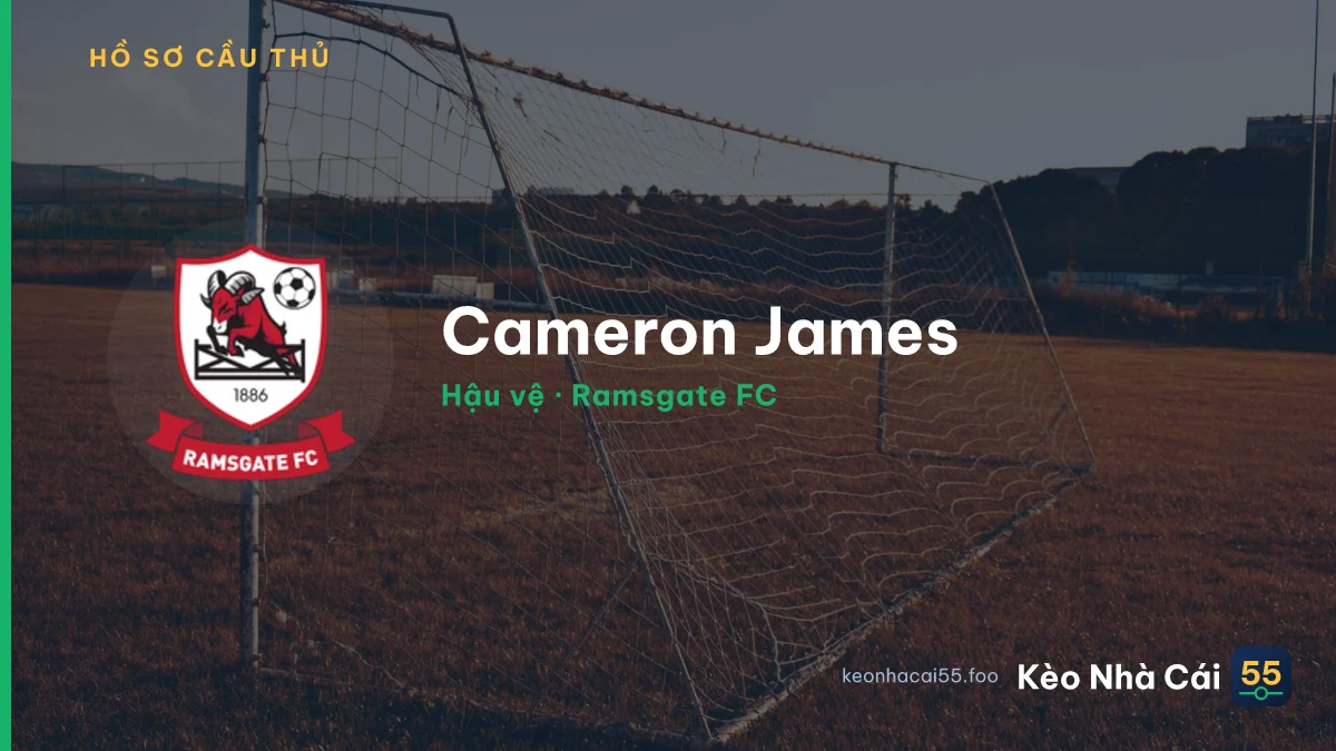 Cameron James — Ramsgate FC