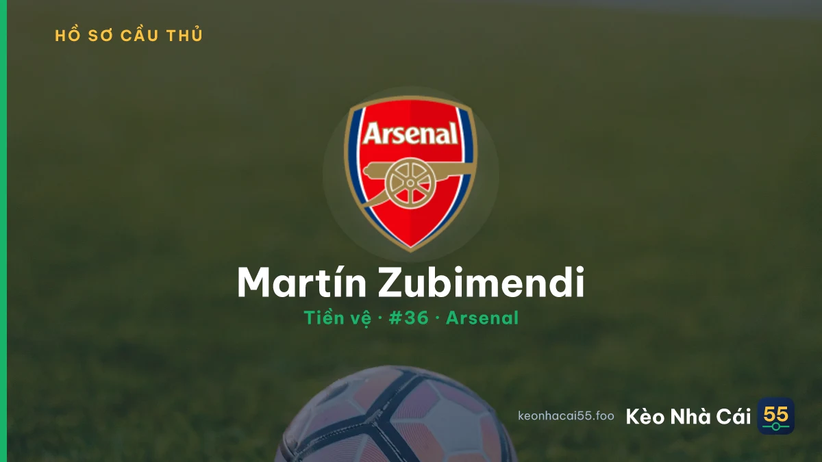 Martín Zubimendi — Arsenal