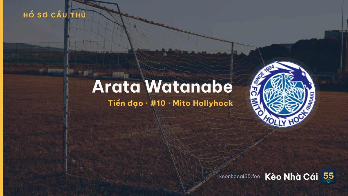 Arata Watanabe — Mito Hollyhock