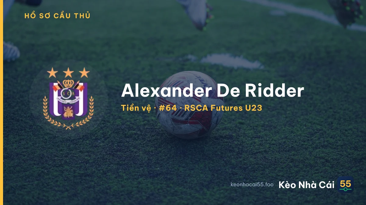 Alexander De Ridder — RSCA Futures U23