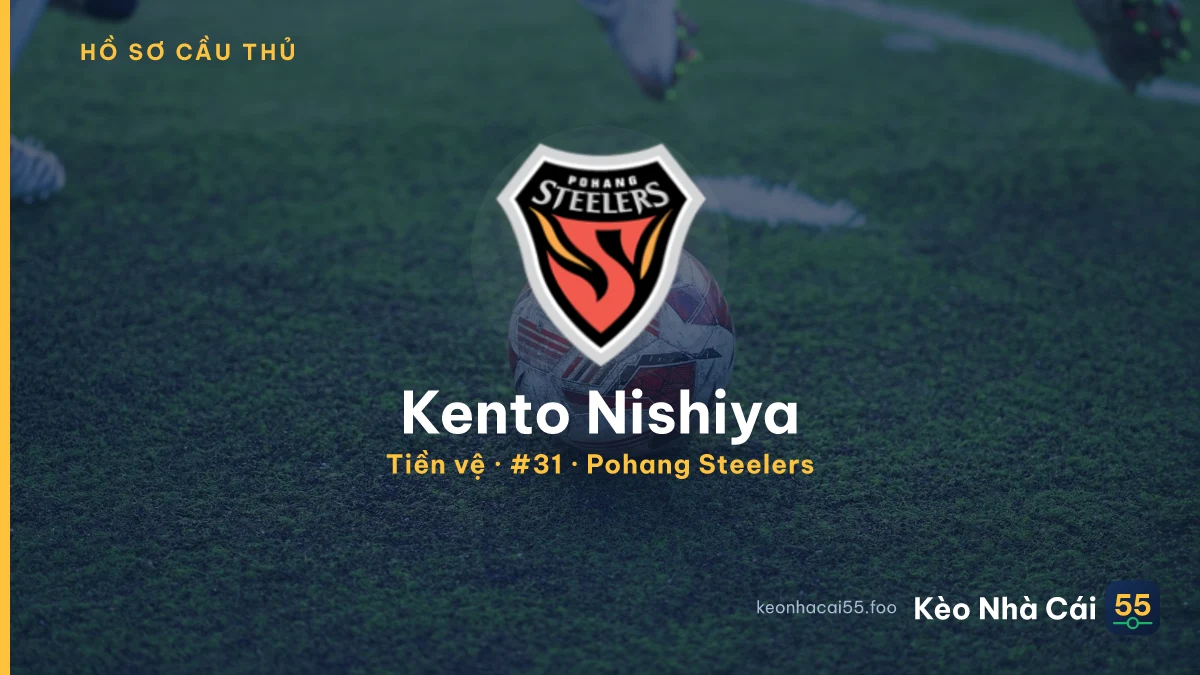 Kento Nishiya — Pohang Steelers