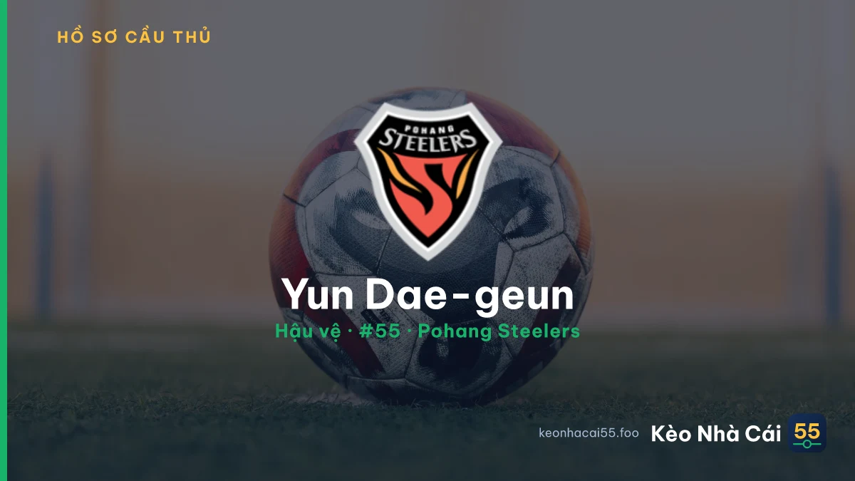 Yun Dae-geun — Pohang Steelers