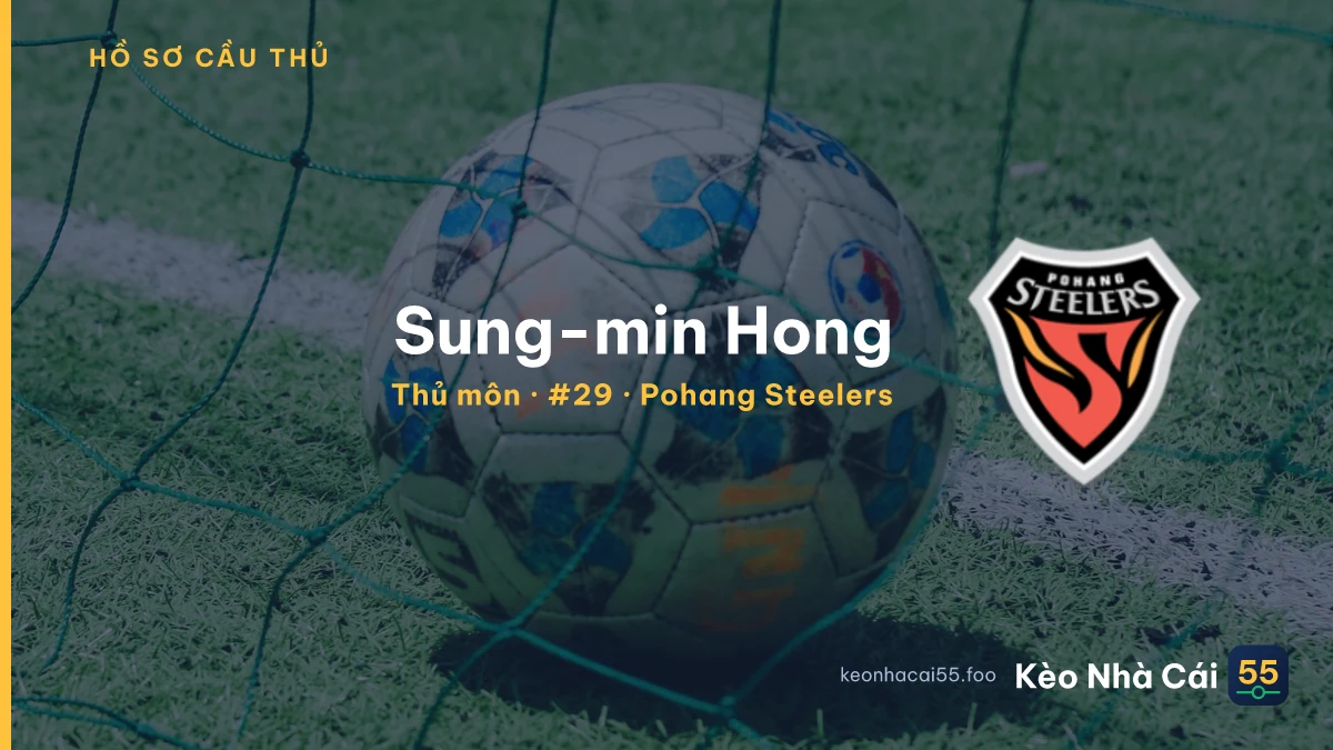 Sung-min Hong — Pohang Steelers
