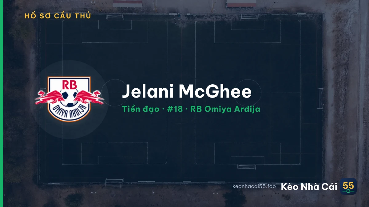 Jelani McGhee — RB Omiya Ardija