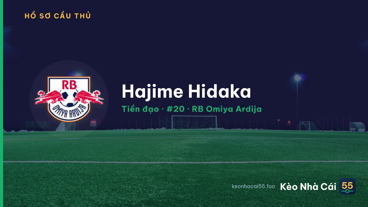 Hajime Hidaka — RB Omiya Ardija