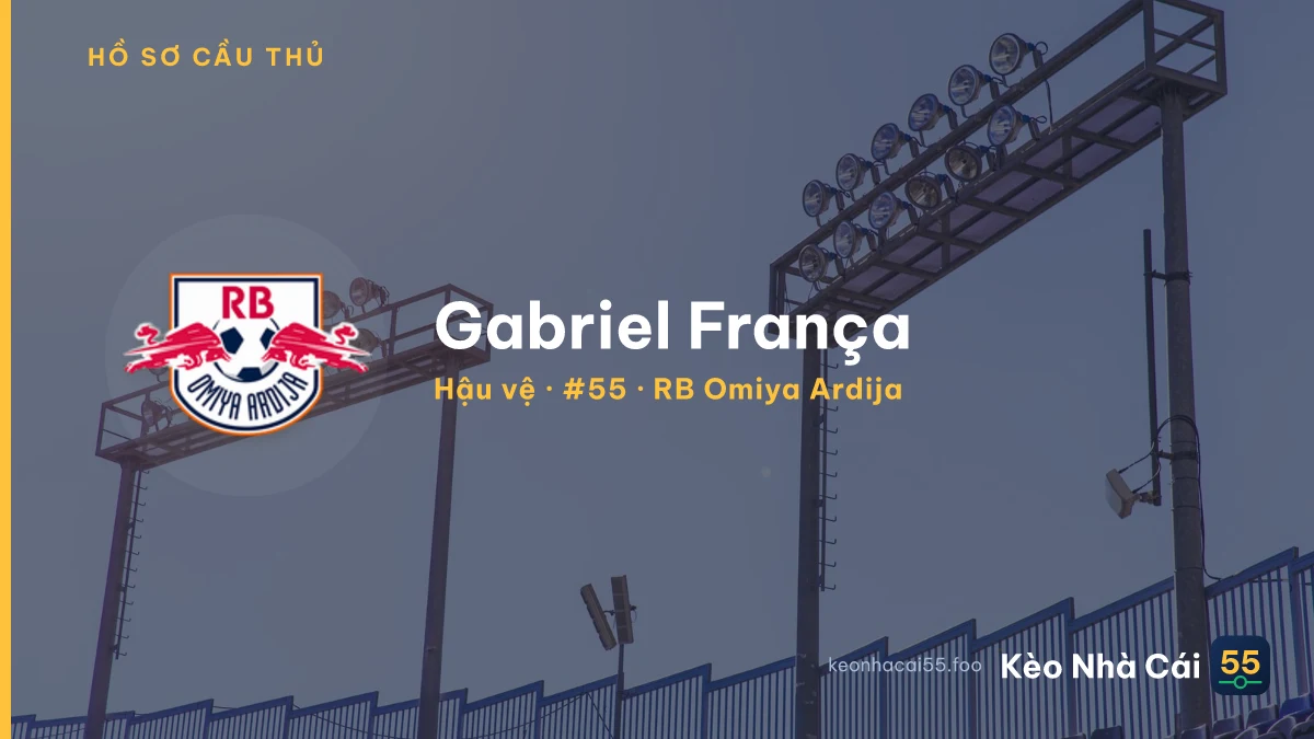 Gabriel França — RB Omiya Ardija