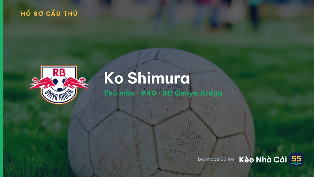 Ko Shimura — RB Omiya Ardija