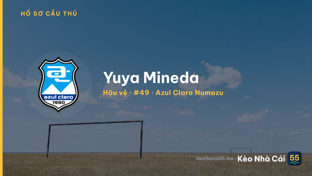 Yuya Mineda — Azul Claro Numazu