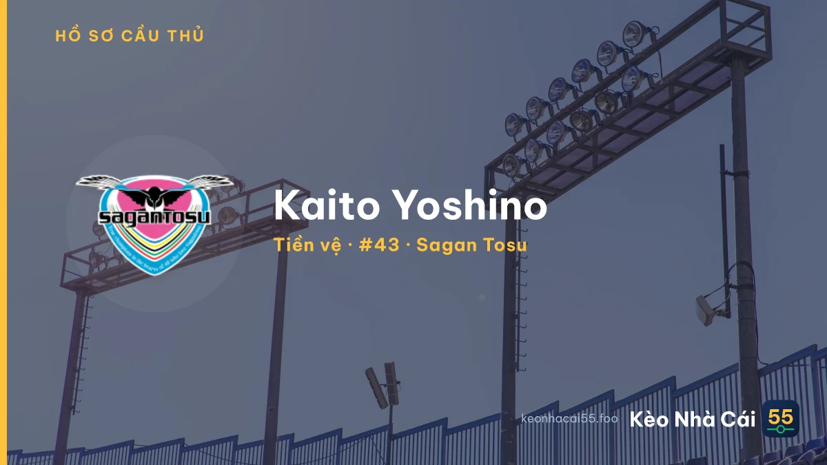 Kaito Yoshino — Sagan Tosu