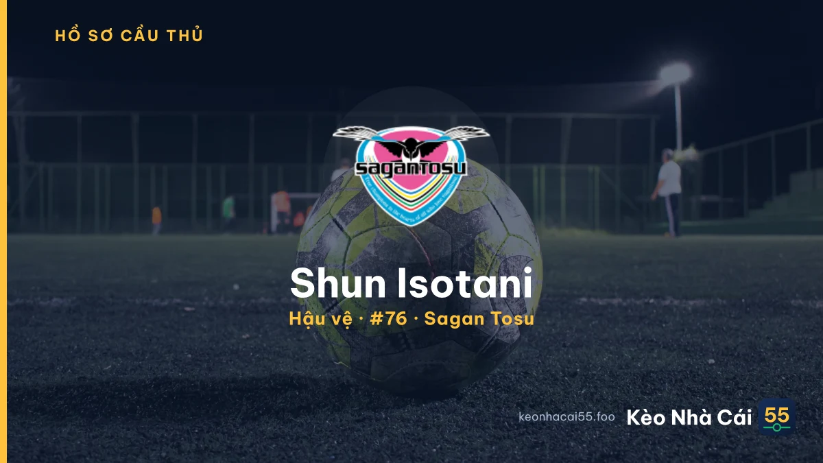 Shun Isotani — Sagan Tosu